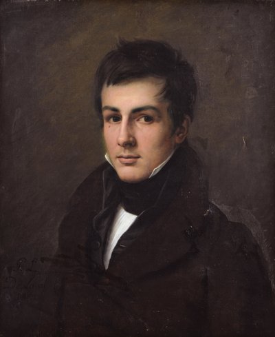 Porträt von Édouard Bertin von Pierre Louis Delaval